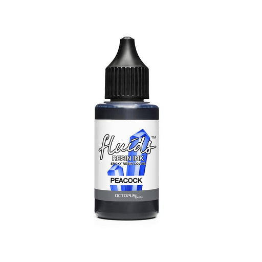 Octopus Resin Ink Peacock Blue 30ml for Epoxy & Crafts_1