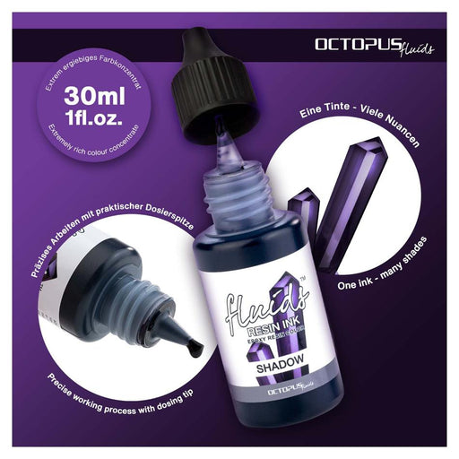 Octopus Resin Ink Shadow Grey 30ml OCTORIGY025_2