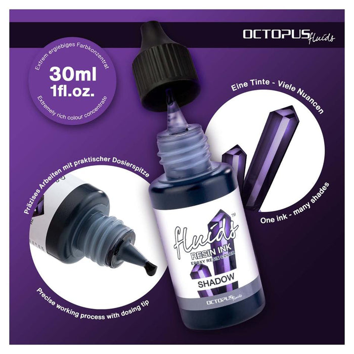 Octopus Resin Ink Shadow Grey 30ml OCTORIGY025_2