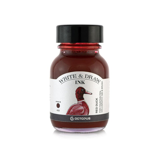 Octopus Write & Draw Ink 450ml Red Duck Smudge-Proof Ink_1