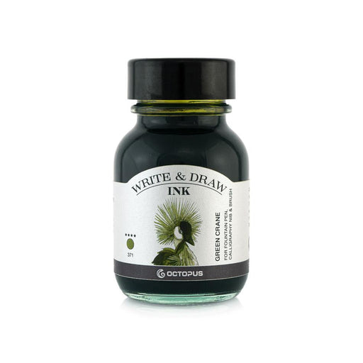 Octopus Write & Draw Ink 50ml Green Crane Smudge-Proof_1
