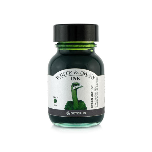 Octopus Write & Draw Ink 50ml Green Ostrich 359_1