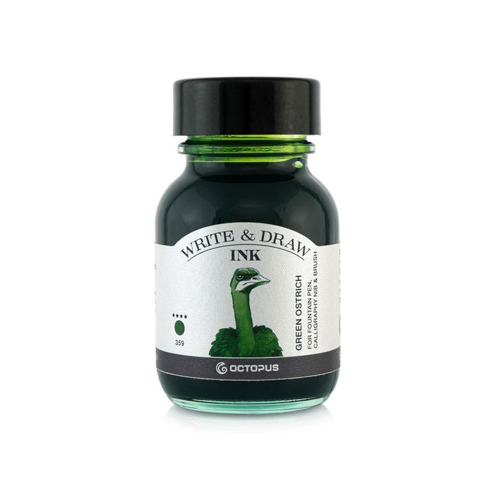 Octopus Write & Draw Ink 50ml Green Ostrich 359_1