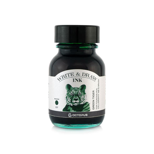 Octopus Write & Draw Ink 50ml Green Tiger OCTOWD337_1