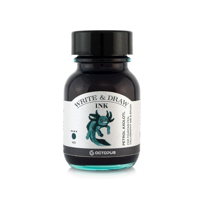 Octopus Write & Draw Ink 50ml - Petrol Axolotl 420ml_1
