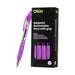 Okin Ballpoint Retractable Pen with Grip Purple IBPRGPUR_2