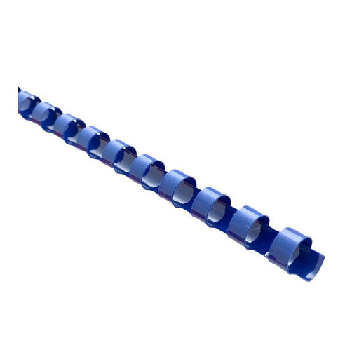 Okin Binding Coil Plastic 10mm Blue, Pack of 25 BCOIL10BL25_1