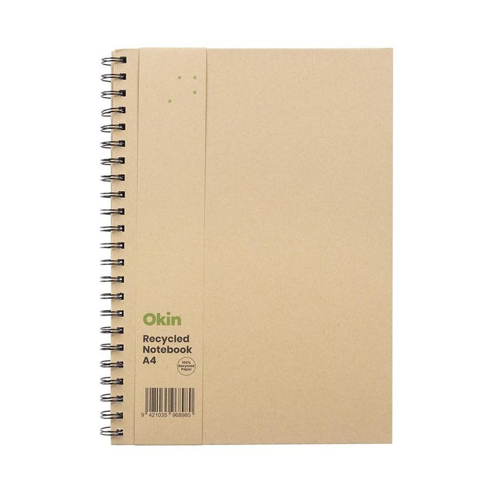 Okin Eco Spiral Hardcover Notebook A4 ISNBHCEA4_1