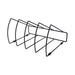 Okin File Rack Triangular 4 Slots Black FT75120BK_1