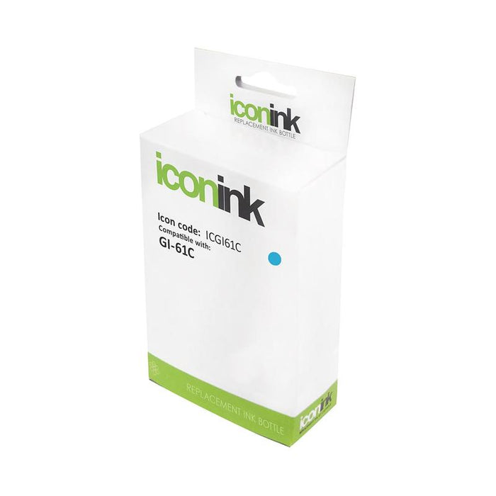 Okin Icon Compatible Canon GI61 Cyan Ink Bottle ICGI61C_1