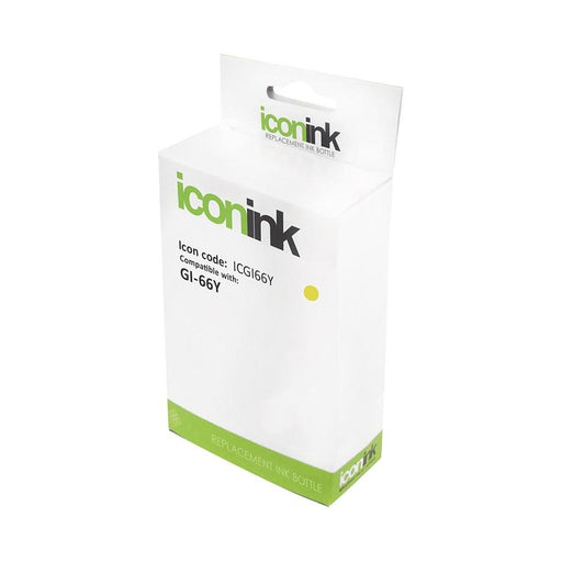 Okin Icon Compatible Canon GI66 Yellow Ink Bottle ICGI66Y_1