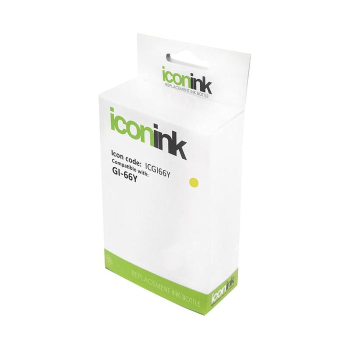 Okin Icon Compatible Canon GI66 Yellow Ink Bottle ICGI66Y_1