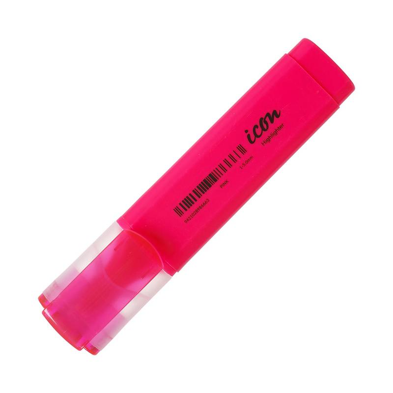 Highlighter Chisel Tip Pink - Okin Icon — Marston Moor