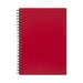 Okin Icon Spiral Notebook A4 Hard Cover Red 200 pg ISNBHC005_1