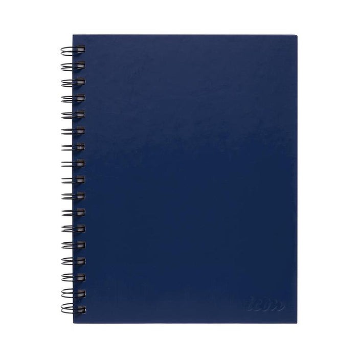Okin Icon Spiral Notebook A5 Hard Cover Blue 200 pg ISNBHC003_1