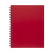 Okin Icon Spiral Notebook A5 Hard Cover Red 200 pg ISNBHC002_1