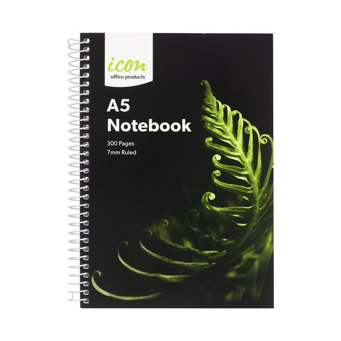 Okin Icon Spiral Notebook A5 Soft cover 300 pg ISNBSC004_1