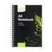 Okin Icon Spiral Notebook A6 Soft cover 96 pg 70% Rec ISNBR001_1
