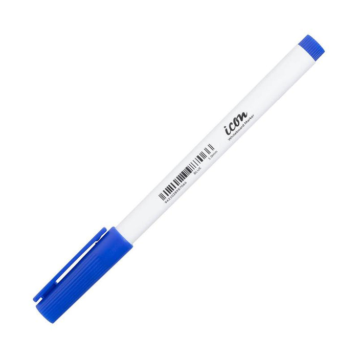 Okin Icon Whiteboard Marker Slim Barrel Fine Tip Blue IWMFBLUE_1