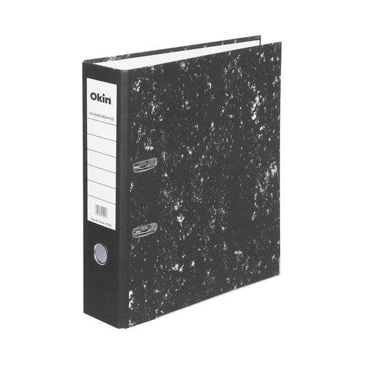 Okin Lever Arch File A4 Mottle IF200_1