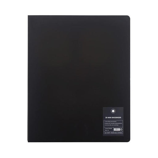 Okin Mini Ringbinder A4 2D 16mm Black RB16BK_2
