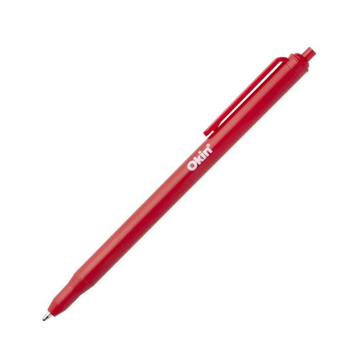 Okin One Piece Ballpoint Pen Red IBP1PRED_1