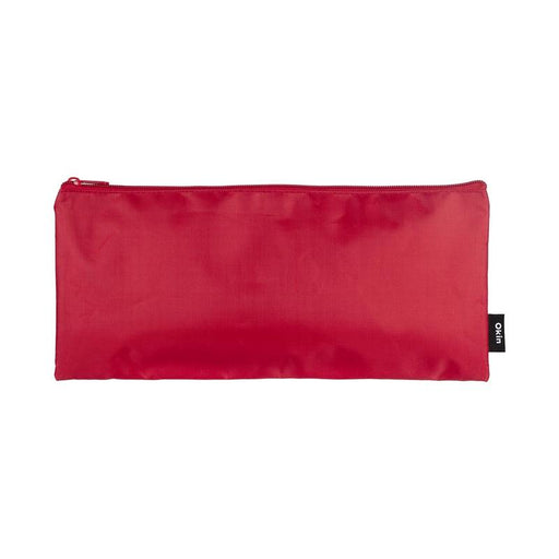 Okin Pencil Case Long Flat Red 34x15cm PC-LONGRD_1