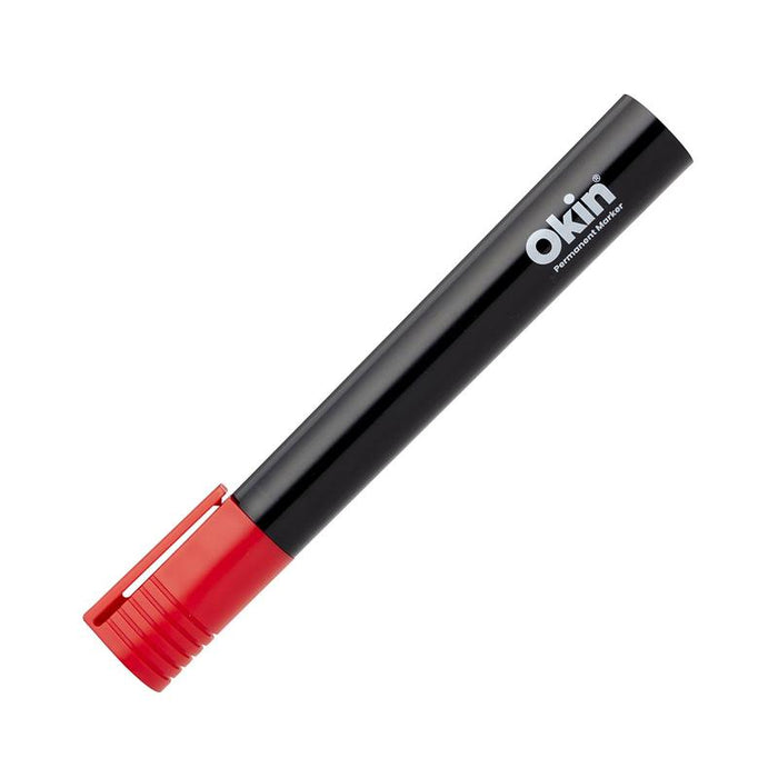 Okin Permanent Marker Bullet Tip Red IPMRED_2