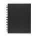 Okin Spiral Notebook A4 Hard Cover Black 200 pg ISNBHC004_1