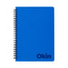 Okin Spiral Notebook A5 PP Cover Blue 200 pg ISNBPP002_1