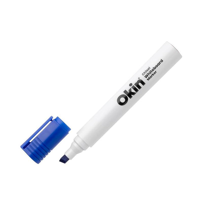 Okin Whiteboard Marker Chisel Tip Blue IWMCBLUE_1