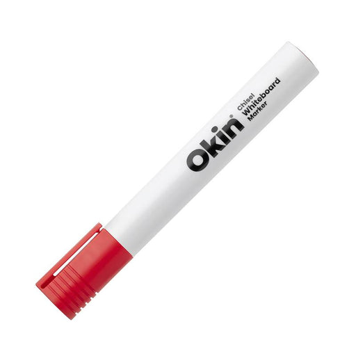 Okin Whiteboard Marker Chisel Tip Red IWMCRED_2