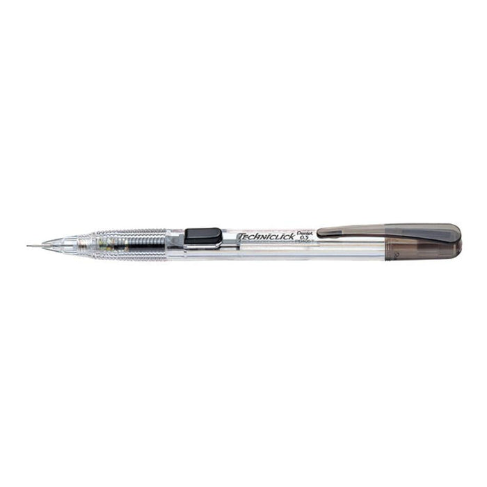 Pentel Techniclick 0.5mm Mechanical Pencil Clear Barrel PD105T_1