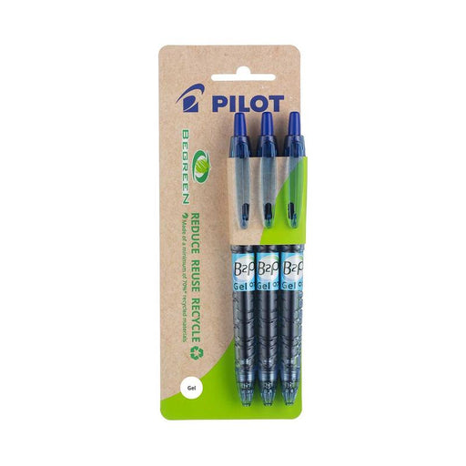 Pilot BeGreen B2P Gel Fine Blue, Pack of 3 HS 20500_1