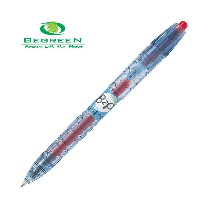 Pilot BeGreen Bottle-2-Pen Gel Fine Red (BL-B2P-7-R-BGJ) 20010_1