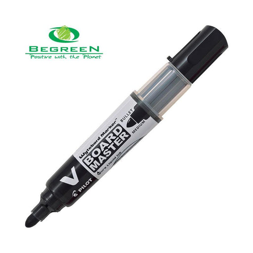 Pilot BeGreen V Board Whiteboard Marker Bullet Black (WBMA-VBM-M-B-BG) 20217_1
