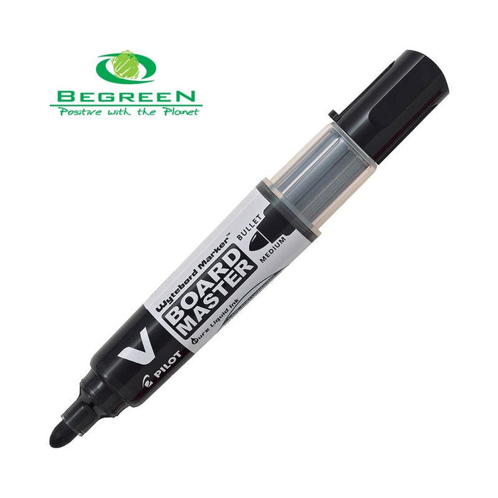 Pilot BeGreen V Board Whiteboard Marker Bullet Black (WBMA-VBM-M-B-BG) 20217_1