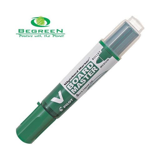 Pilot BeGreen V Board Whiteboard Marker Bullet Green (WBMA-VBM-M-G-BG) 20220_1