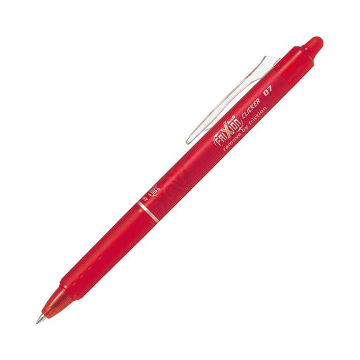 Pilot Frixion Clicker 0.7mm Fine Erasable Pen Red_1