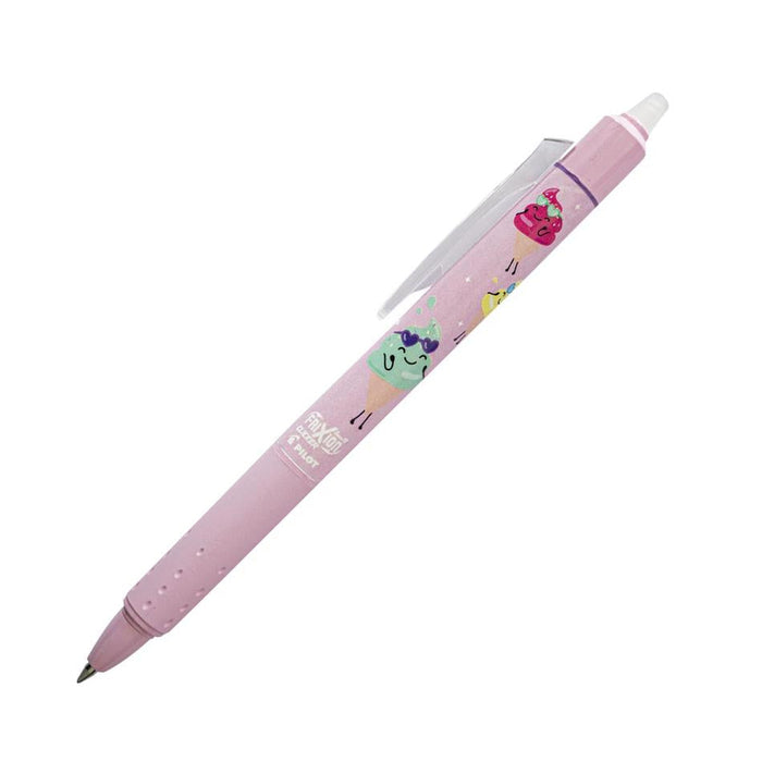 Pilot Frixion Clicker Gel Pen - Ice Cream Design, 0.7mm_1