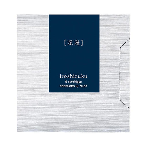Pilot Iroshizuku Ink Cartridge Deep Sea Shin-kai, Pack of 6 (IRF-6S-SNK) 20593_1