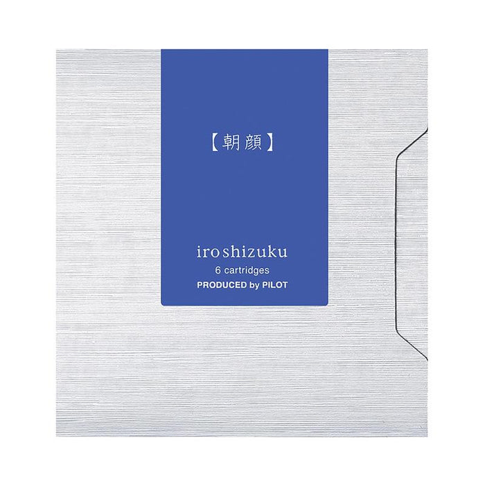 Pilot Iroshizuku Ink Cartridge Morning Glory Asa-gao, Pack of 6 (IRF-6S-AS) 20585_1