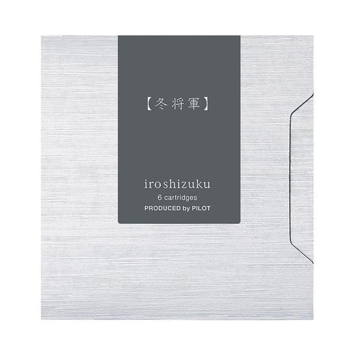 Pilot Iroshizuku Ink Cartridge Old Man Winter Fuyu-syogun, Pack of 6 (IRF-6S-FS) 20591_1