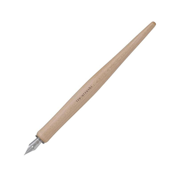 Pilot Iro-utsushi Dip Pen Wood Natural Medium (FIR-180K-M-M) 20665_1