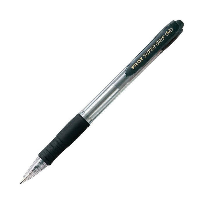 Pilot Super Grip Ballpoint Pen Medium Black Ink BPGP-10R-M-B-B_1