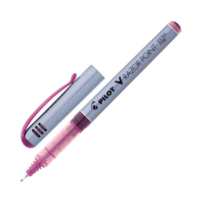 Pilot V-Razor Point Fibre Tip 0.4mm Pink (SW-V10P-P) 20434_1