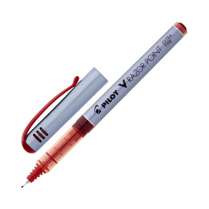Pilot V-Razor Point Fibre Tip 0.4mm Red (SW-V10P-R) 20215_1