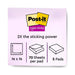 Post-it 100 Rec Super Sticky Notes 654R-5SST 76x76mm Oasis, Pack of 5 10973_6