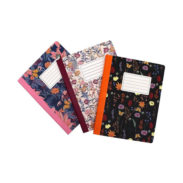 Pukka Bloom Composition Notebook Black P9516BLMBK_3