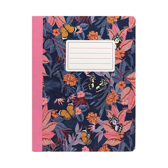 Pukka Bloom Composition Notebook Blue P9516BLMBE_1